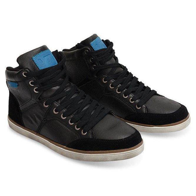 Sneakers alte XF117 Nere nero 1