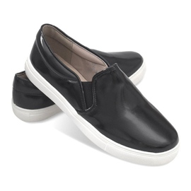 Sneakers Classic Slip On Q1-1 Nere nero 1