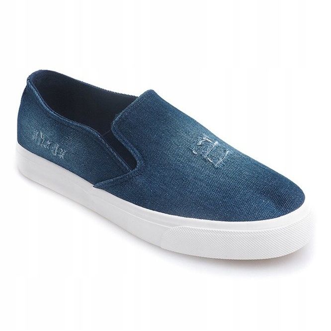 Slip On Jeans K-89 Blu Navy 1