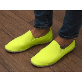 Sneakers Slip-On Gialle BL180 in Lycra giallo 1