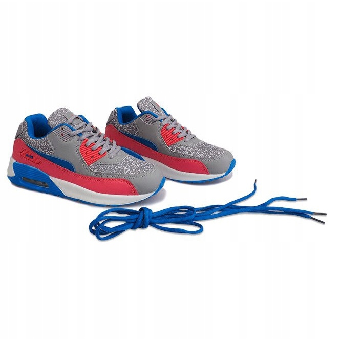 Sneakers sportive Neon B306A-44 grigio 1
