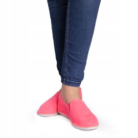 Sneakers Slip-On rosa HB-1 in Lycra 2
