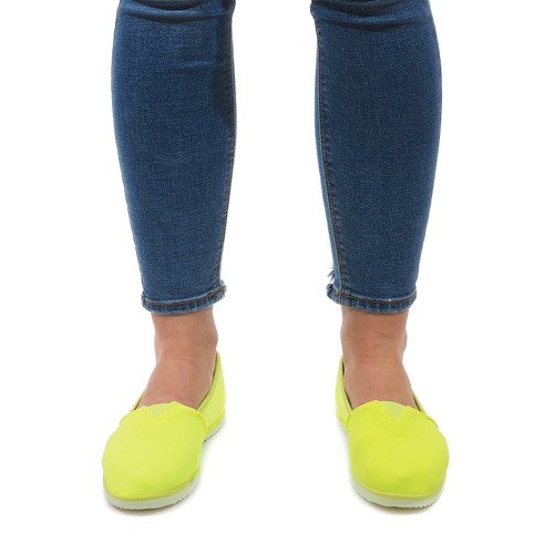 Sneakers Slip-On Gialle PT7205 in Lycra giallo 2