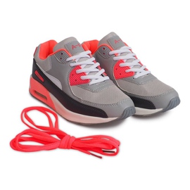 Sneakers sportive Neon B306A-1 grigio multicolore 2