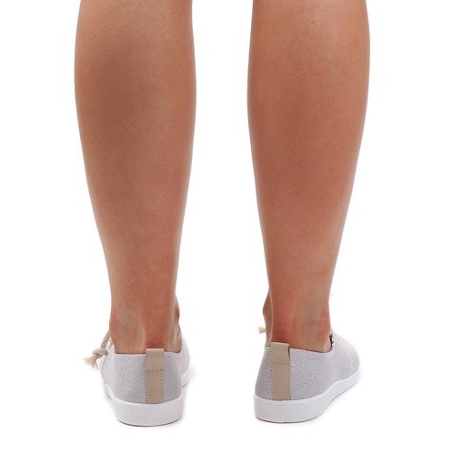 Sneaker stringate argento VT79-3 grigio 1