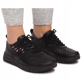 Sneakers sportive AD-13 nere nero multicolore 2