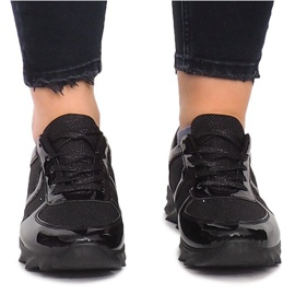 Sneakers sportive B8890-3 Nere nero 1