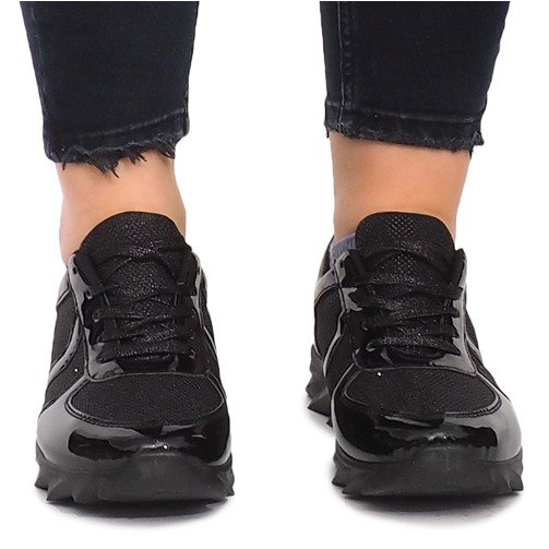 Sneakers sportive B8890-3 Nere nero 1
