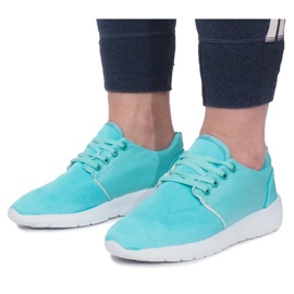 Sneakers sportive menta verde 2