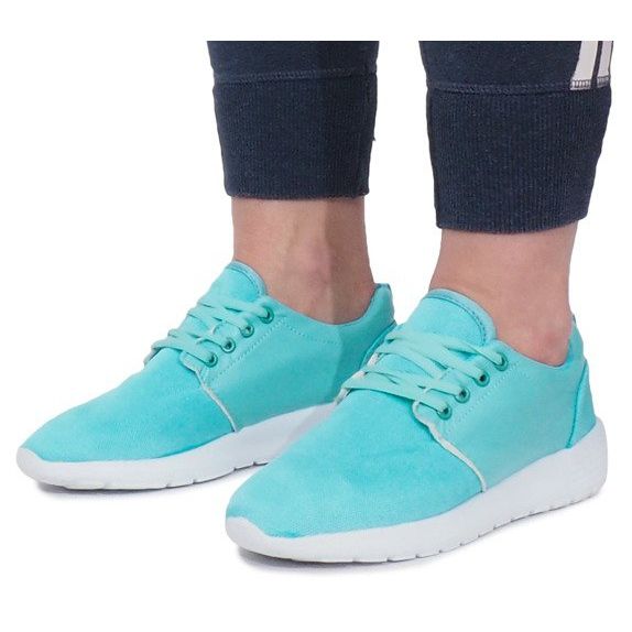 Sneakers sportive menta verde 2