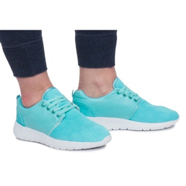 Sneakers sportive menta verde 1
