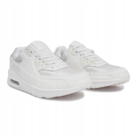 Sneakers sportive bianche bianco 2