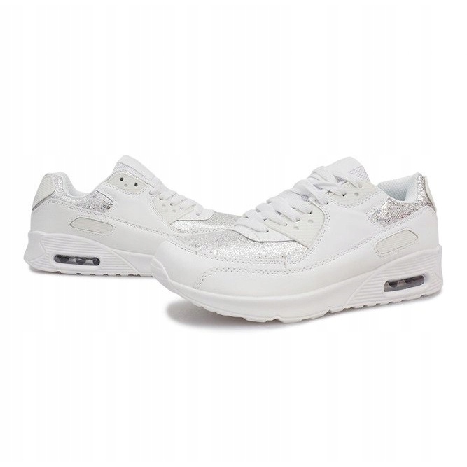 Sneakers sportive bianche bianca 1
