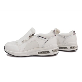 Sneakers sportive bianche Nicoline bianco 1