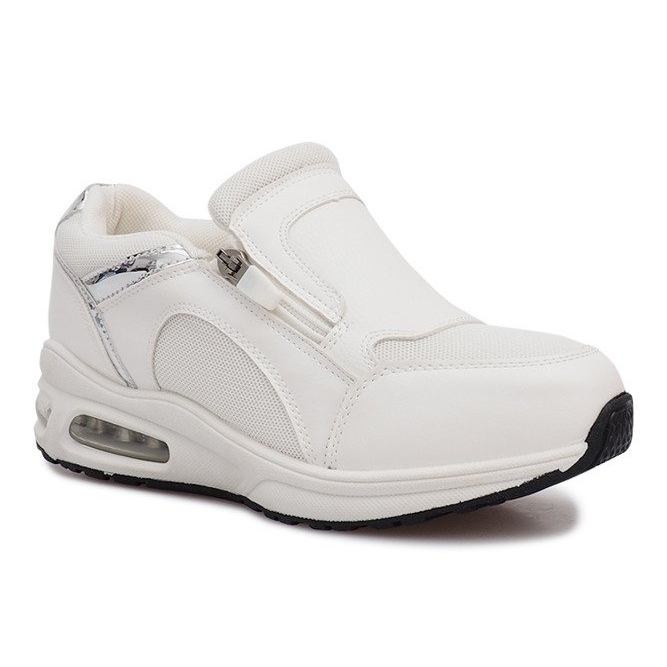 Sneakers sportive bianche Nicoline bianca 2