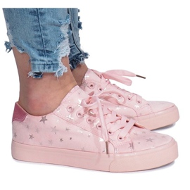 Sneakers rosa delle star della Bretagna 1