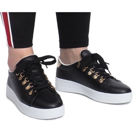 Sneakers nere di Rucola nero 2