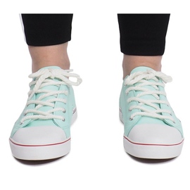 Sneakers traforate Lavso verde 1