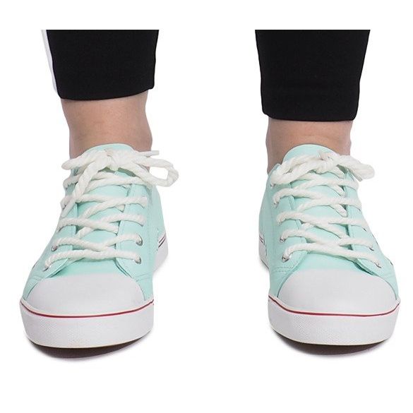 Sneakers traforate Lavso verde 1