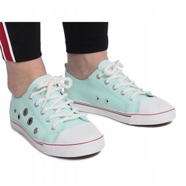 Sneakers traforate Lavso verde 2