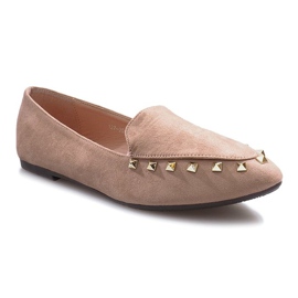 Slip-on rosa Hawen con borchie 1