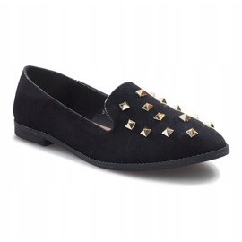 Slip-on nere con borchie Lords nero 1
