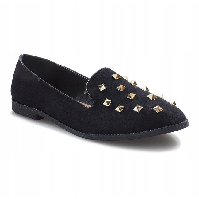 Slip-on nere con borchie Lords nero 1
