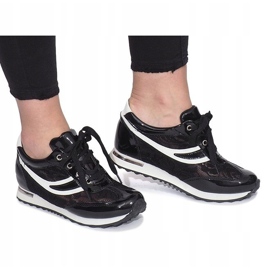 Sneakers Mont Blanc nere traforate nero 1