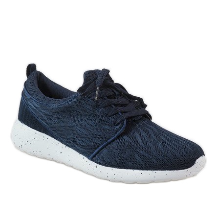 Scarpe sportive da uomo blu navy M637-2 1