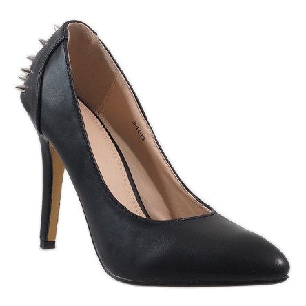 Borchie classiche nere con borchie 546D nero 1