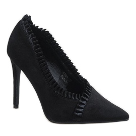 Classici tacchi neri C72P nero 1