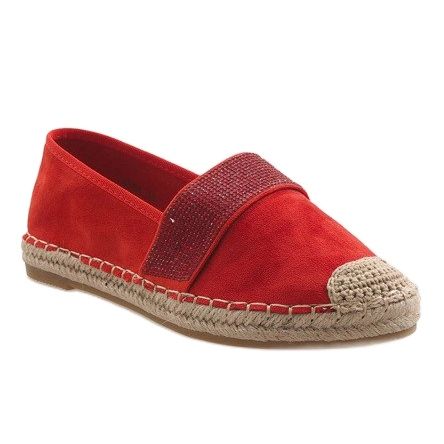 Espadrillas rosse 6548 rosso 1