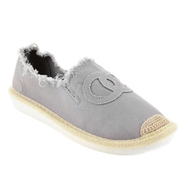 Espadrillas slip-on grigie NB273P-3 grigio 1