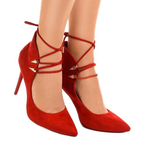 Pompe rosse su perno legato 6251-P rosso 2
