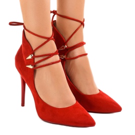 Pompe rosse su perno legato 6251-P rosso 1