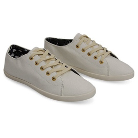 Sneakers In Tessuto 605 Bianco 2