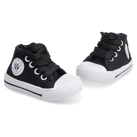 Sneakers Alte Bambini Y1309 Nere nero 1