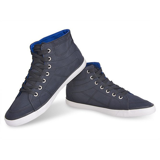 Sneakers alte casual 033 nere nero 1