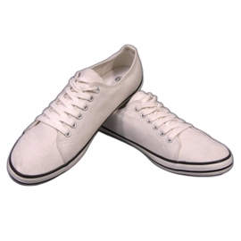 Sneakers In Tessuto Con Cinturino 125 Bianche bianco 1