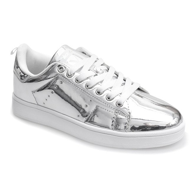 Q45 Sneakers argento grigio 1