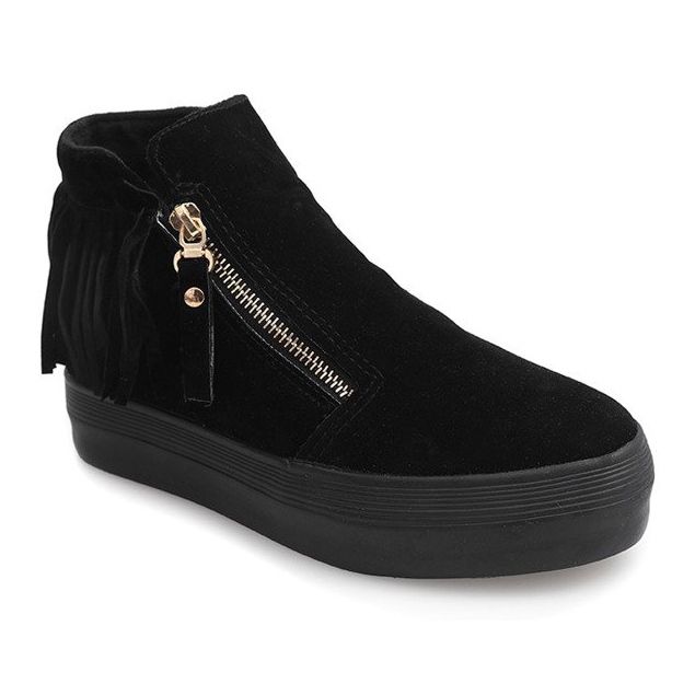 Creeper super fashion F107 Black nero 1