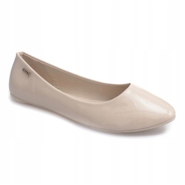 Ballerine laccate 11037 Beige 1