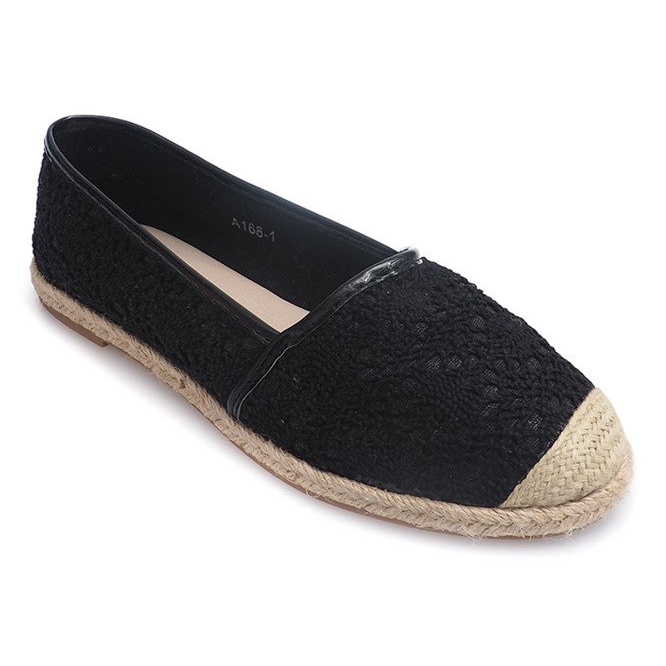 Ballerine Espadrillas A168 Nero 1
