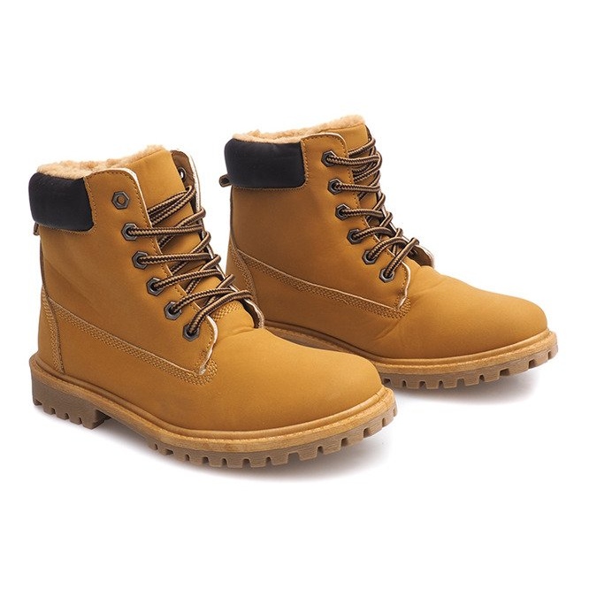Cacciatori di legname autunnali B788 Camel marrone 2