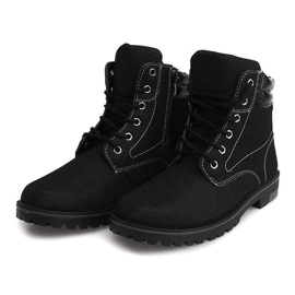 Timberki Trappers TL042-11 Nero 1