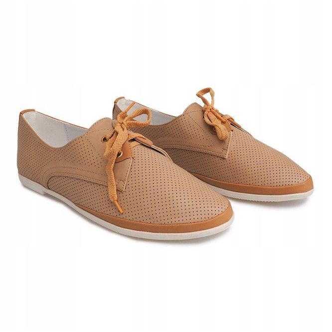 Scarpe Jazz Openwork CS002 Camel marrone 1