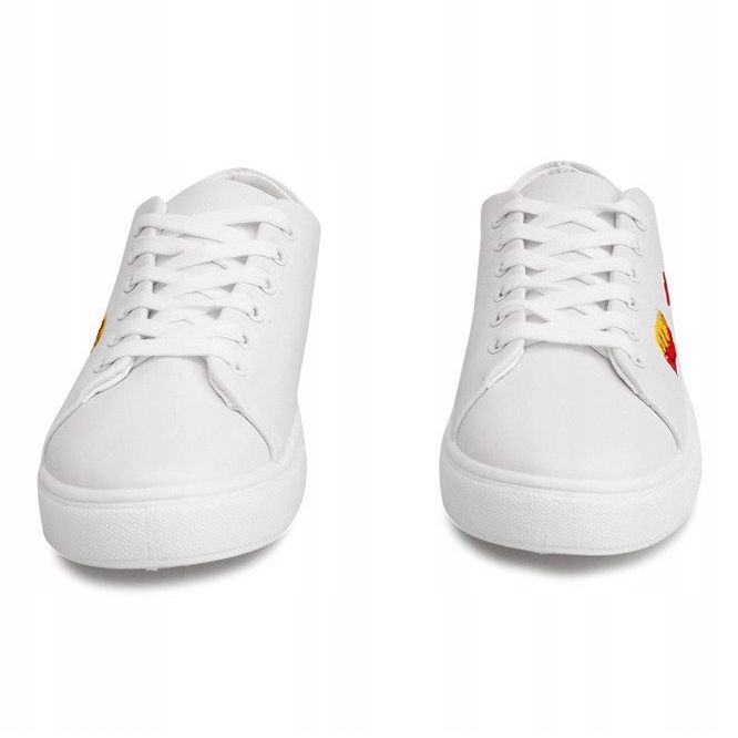 Sneakers 16106 White Stamps Patch bianco 1