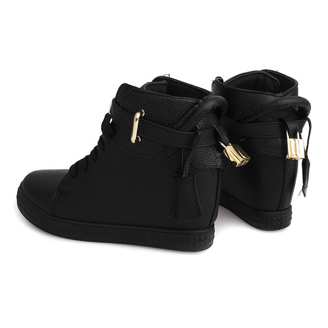 Sneakers con zeppa 1786 Nere nero 1