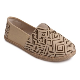 Espadrillas di lino Sneakers B211-1 Beige 2