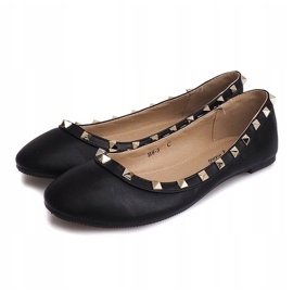 Ballerine Classiche Con Borchie B8-3 Nere nero 1